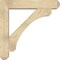 Ekena Millwork Legacy Craftsman Rough Sawn Bracket w/ Offset Brace, Douglas Fir, 8"W x 42"D x 42"H BKT0806X42X42LEC04RDF - alternate 4